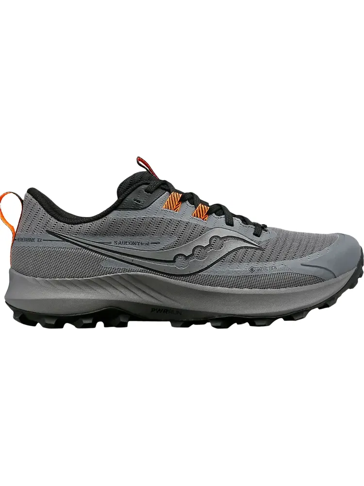 Кроссовки Saucony Peregrine 13 GORE-TEX Gravel Orange — изображение 1 из 1, серый