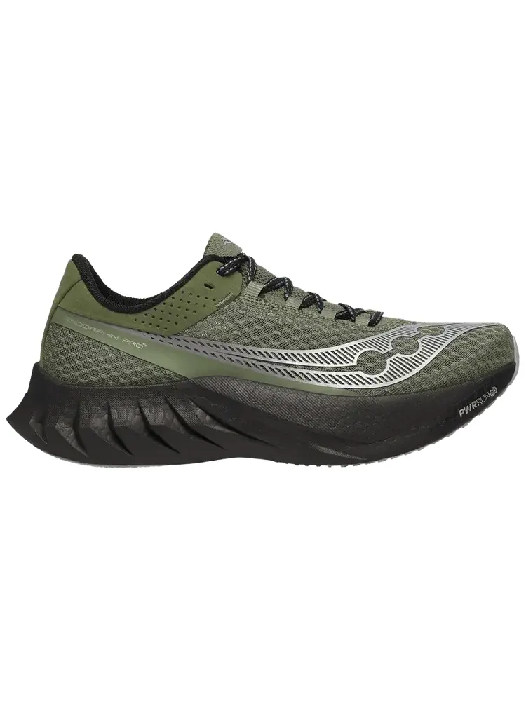 Кроссовки Saucony Endorphin Pro 4 'Olivine Black' — изображение 1 из 1, зеленый