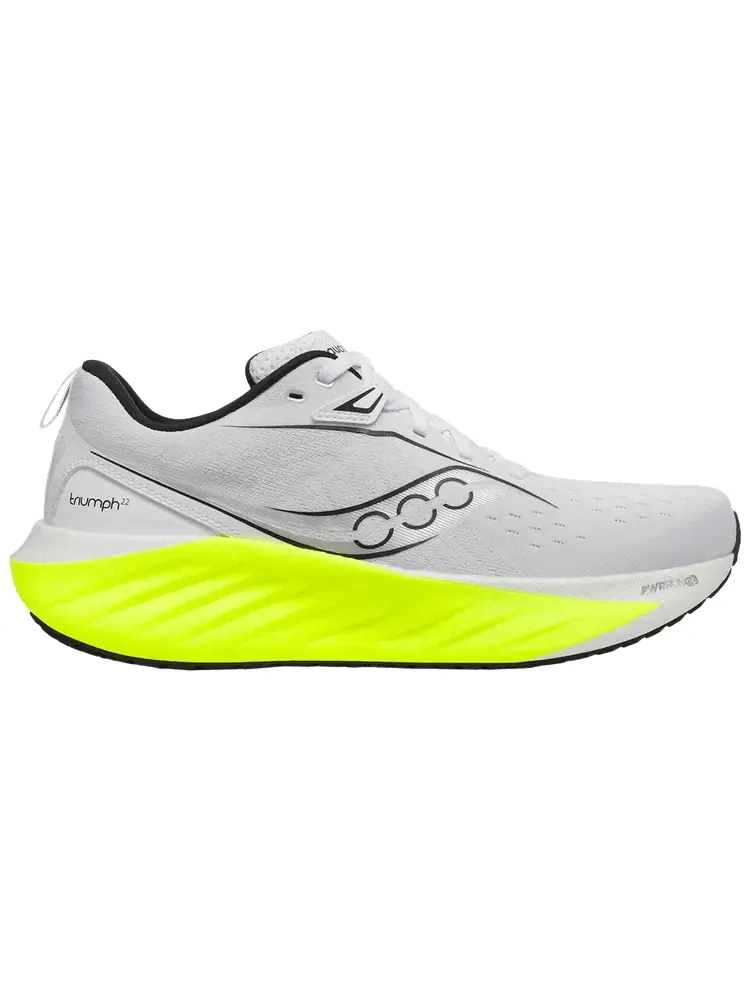 Кроссовки Saucony Triumph 22 'White Citron' — изображение 1 из 1, белый