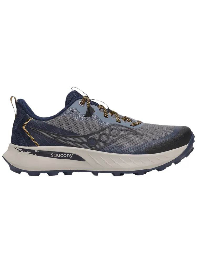 Кроссовки Saucony Peregrine 15 'Cinder Navy' — изображение 1 из 1, темно-синий