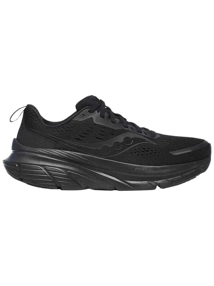 Кроссовки Saucony Guide 18 Extra Wide 'Triple Black' — изображение 1 из 1, черный