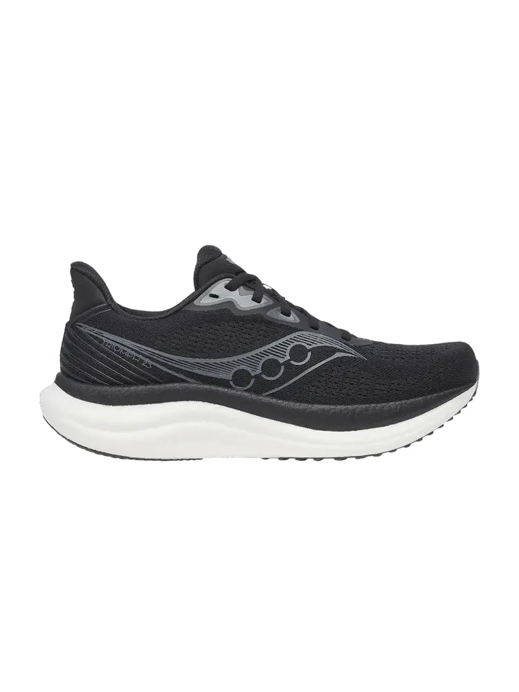 Кроссовки Saucony Triumph 23 'Black White' — изображение 1 из 1, черный/белый