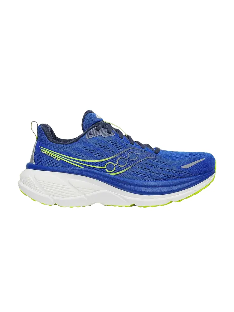 Кроссовки Saucony Hurricane 25 Wide, Lapis Citron — изображение 1 из 1, синий