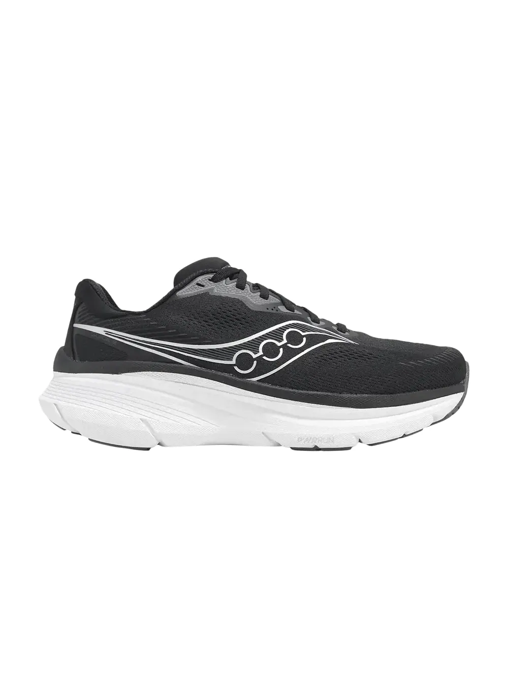 Кроссовки Saucony Guide 19 Wide — изображение 1 из 1, черный/серебристый
