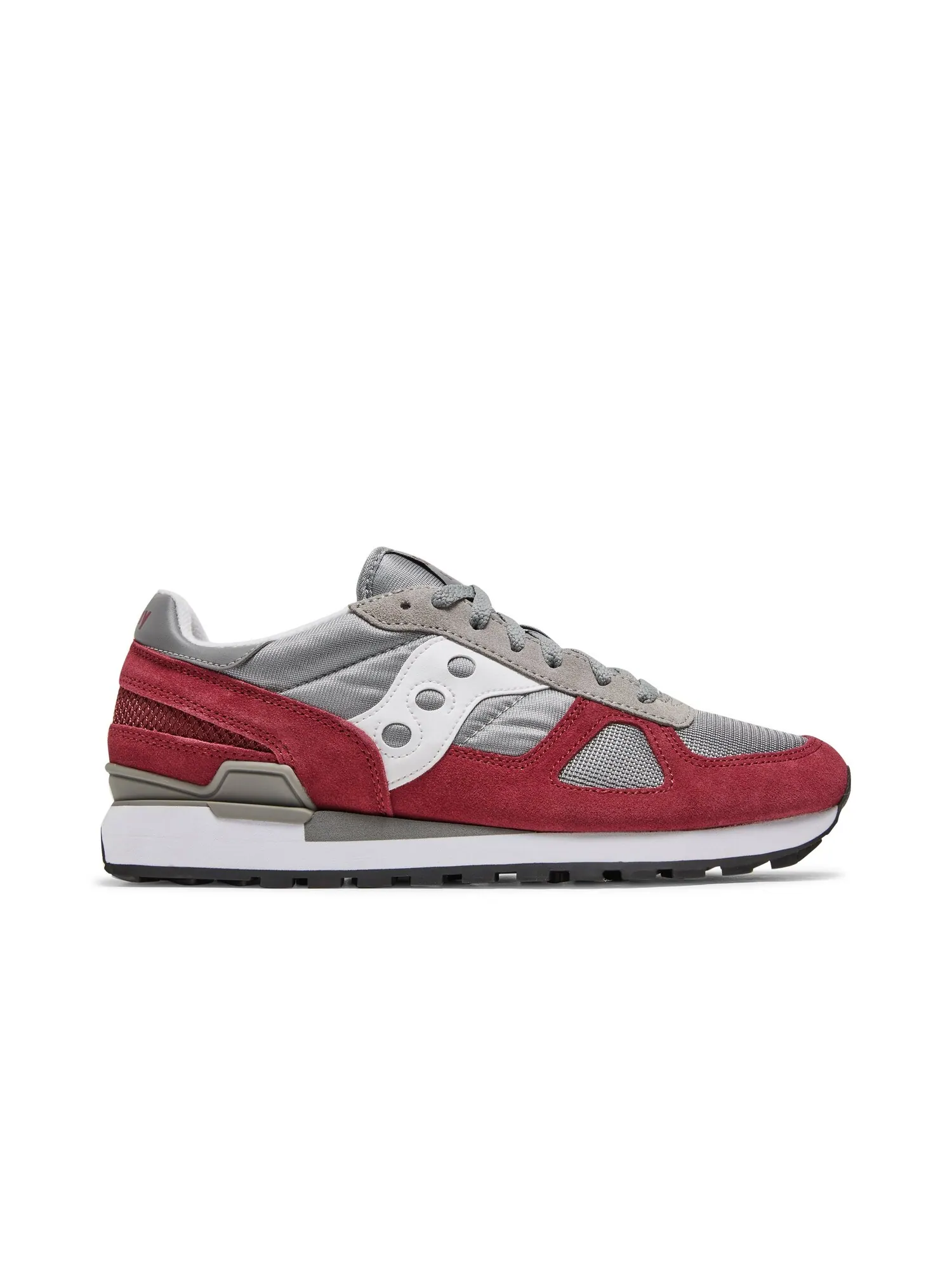 Кроссовки Shadow Original Saucony — изображение 1 из 8, серый/красный