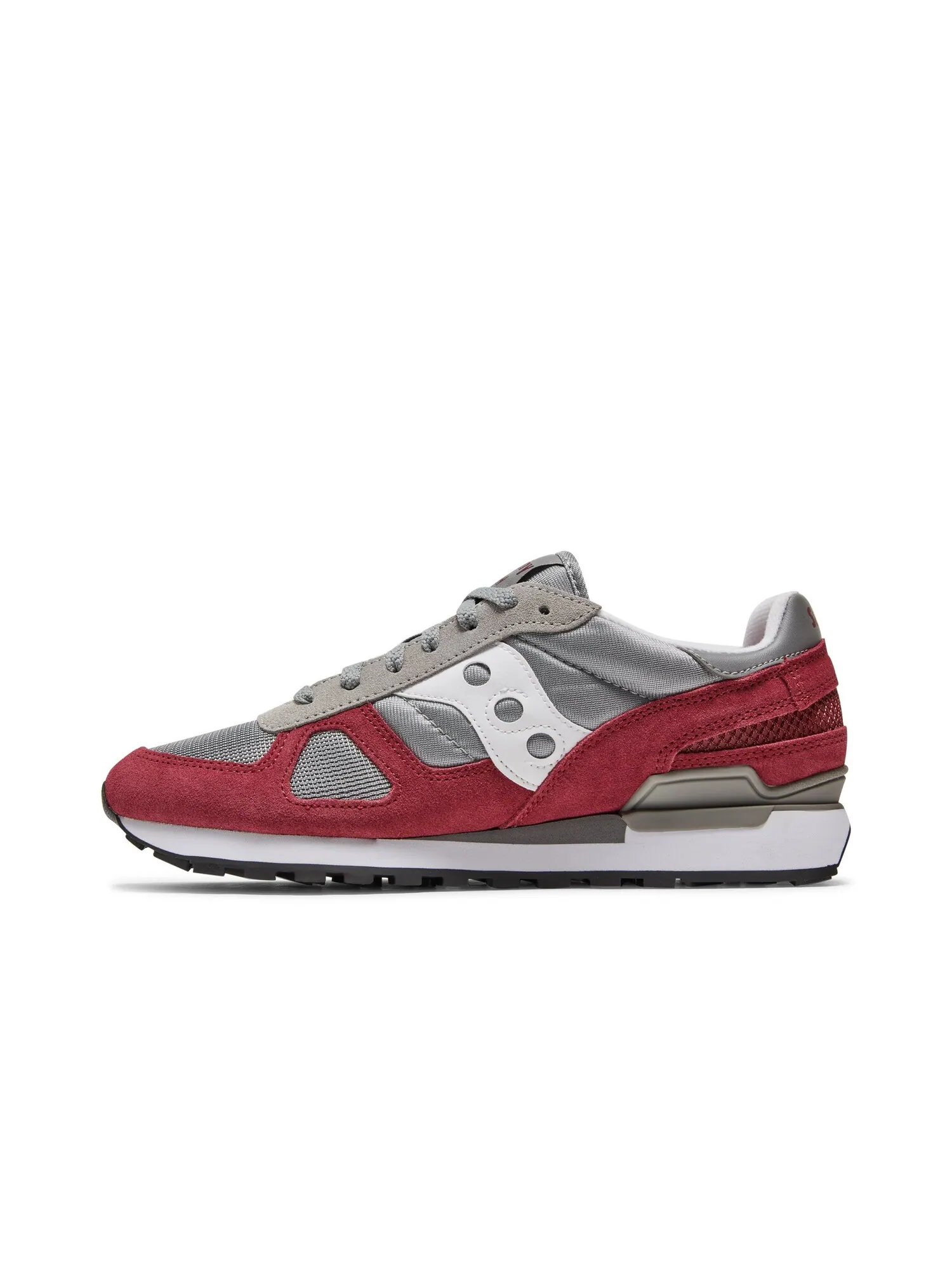 Кроссовки Shadow Original Saucony — изображение 3 из 8, серый/красный
