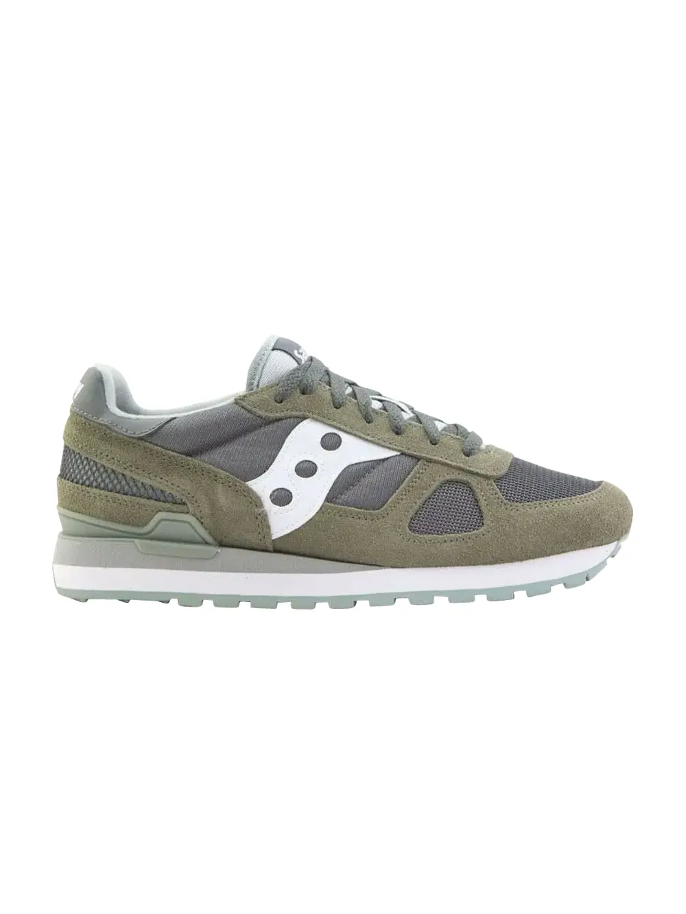 Кроссовки Shadow Original Saucony — изображение 1 из 1, зеленый/белый