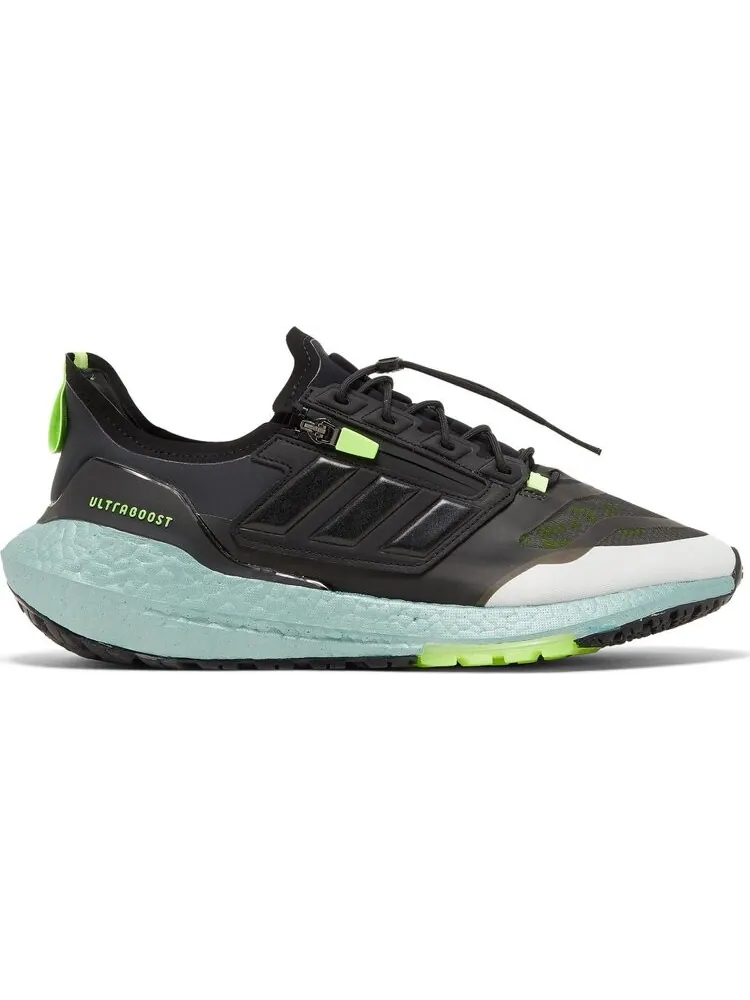 Кроссовки Adidas UltraBoost 21 GORE-TEX 'Black Signal Green' — изображение 1 из 8, черный