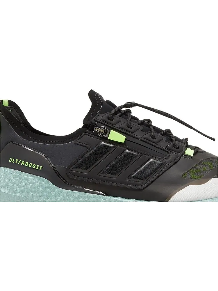 Кроссовки Adidas UltraBoost 21 GORE-TEX 'Black Signal Green' — изображение 2 из 8, черный