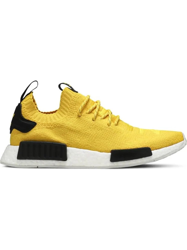 Кроссовки Adidas NMD_R1 Primeknit 'EQT Yellow' — изображение 1 из 8, желтый