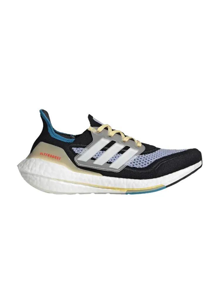 Кроссовки adidas Wmns UltraBoost 21 'Black Violet Tone' — изображение 1 из 1, черный/белый/фиолетовый