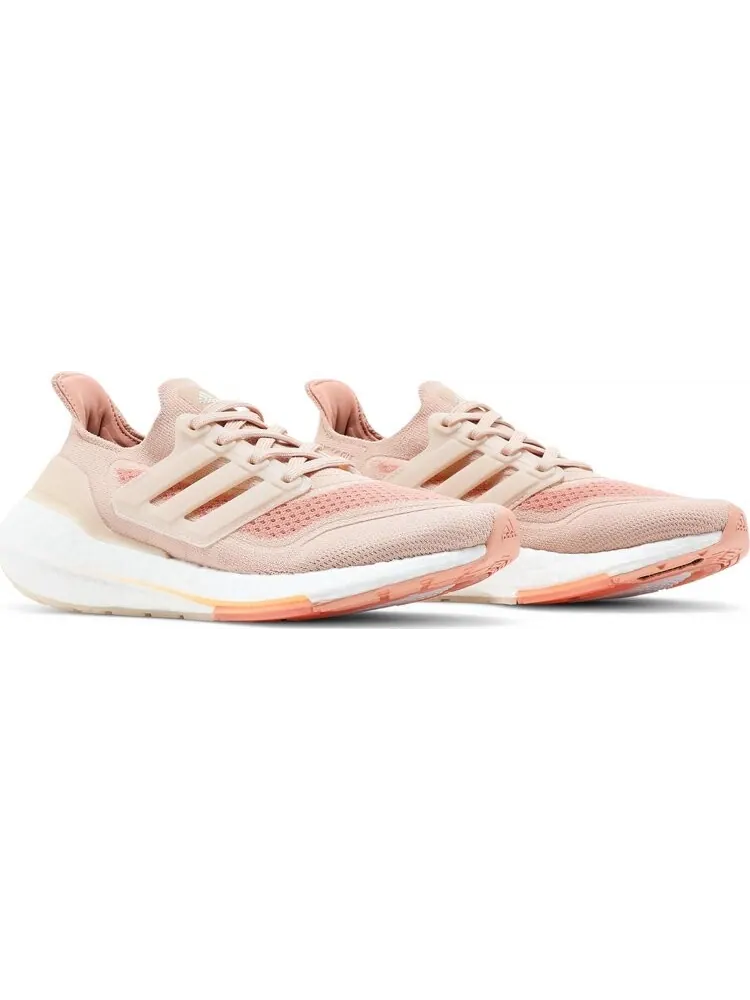Кроссовки Adidas Wmns UltraBoost 21 'Halo Blush' — изображение 8 из 8, розовый