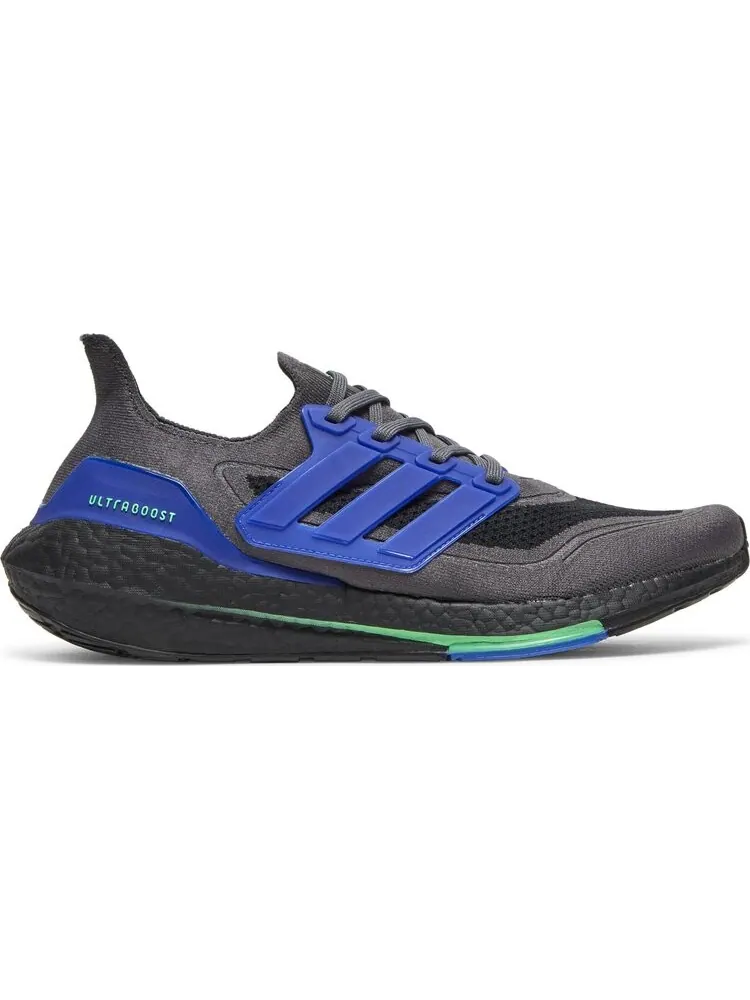 Кроссовки Adidas UltraBoost 21 'Grey Sonic Ink' — изображение 1 из 8, серый