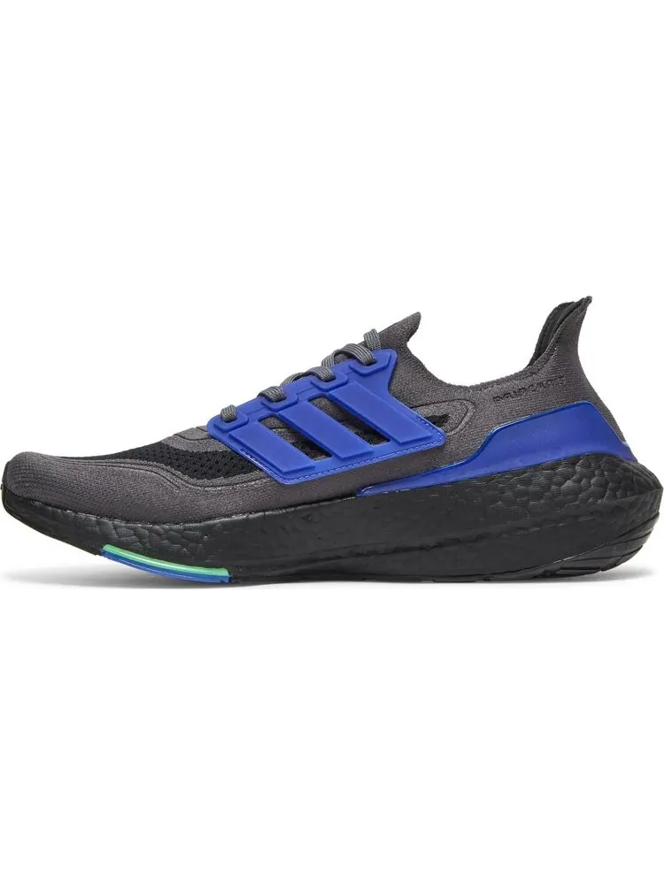 Кроссовки Adidas UltraBoost 21 'Grey Sonic Ink' — изображение 3 из 8, серый