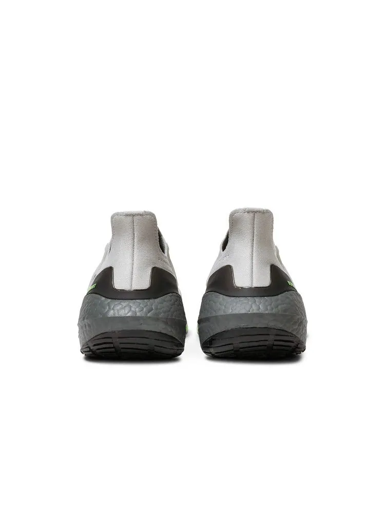 Кроссовки adidas UltraBoost 21 'Grey Volt' — изображение 7 из 9, серый
