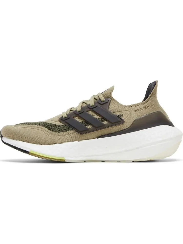 Кроссовки Adidas UltraBoost 21 'Orbit Green' — изображение 3 из 8, зеленый