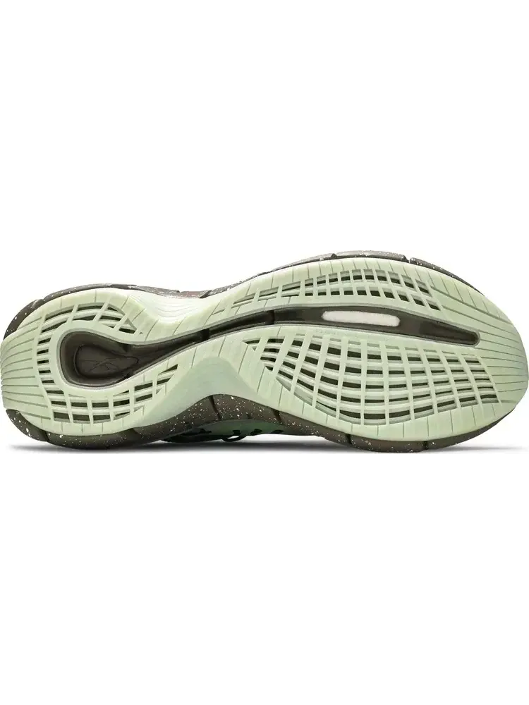 Кроссовки brain dead x zig kinetica 2 'mad science - aloe green' Reebok — изображение 4 из 8, серый