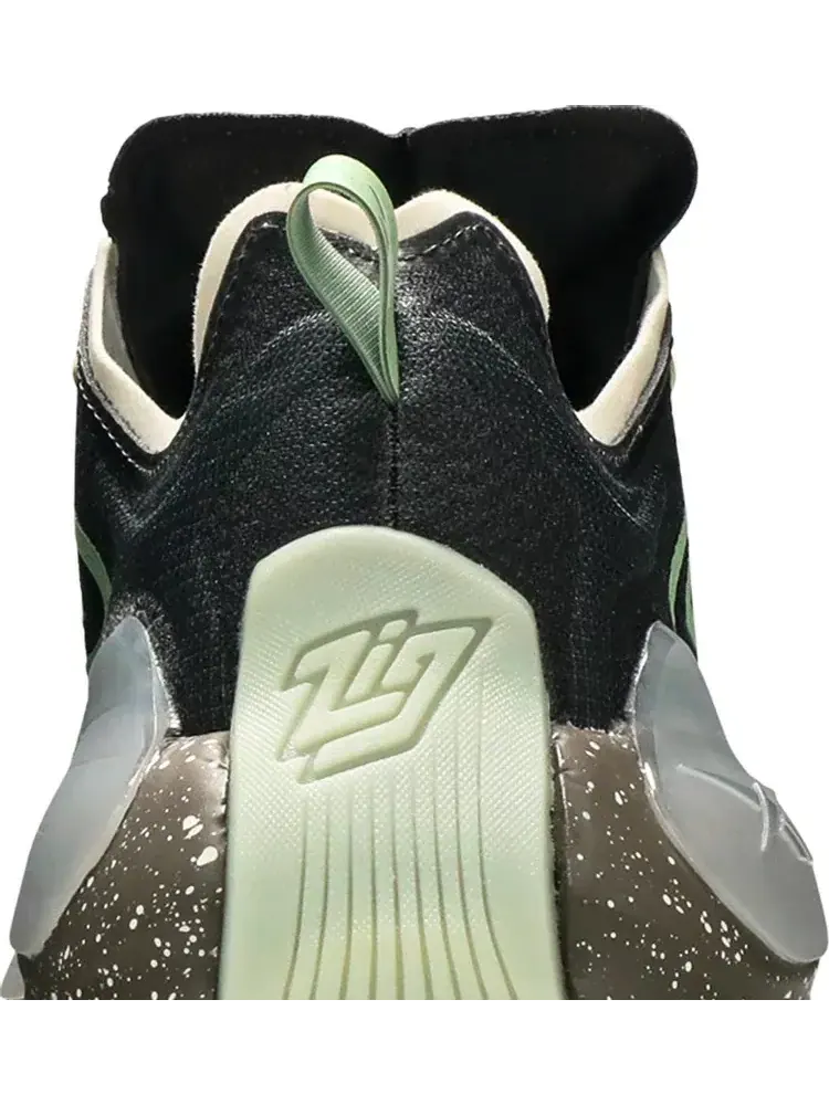 Кроссовки brain dead x zig kinetica 2 'mad science - aloe green' Reebok — изображение 7 из 8, серый