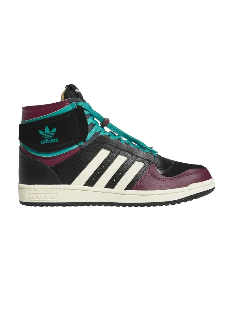 Кроссовки adidas Top Ten DE 'Black Burgundy' — изображение 1 из 1, черный