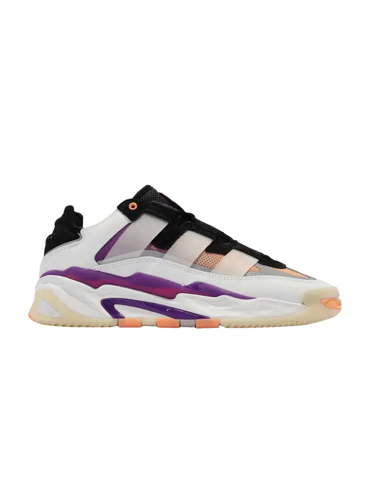 Кроссовки Niteball 'White Active Purple' — изображение 1 из 1, белый фиолетовый