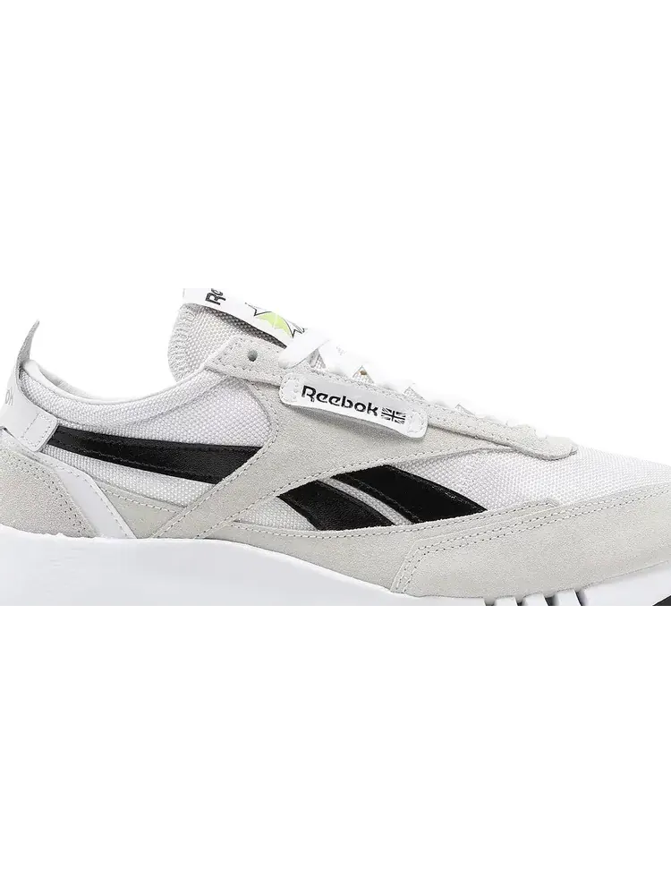 Кроссовки classic leather legacy 'white black' Reebok, пломбир — изображение 2 из 8, бежевый