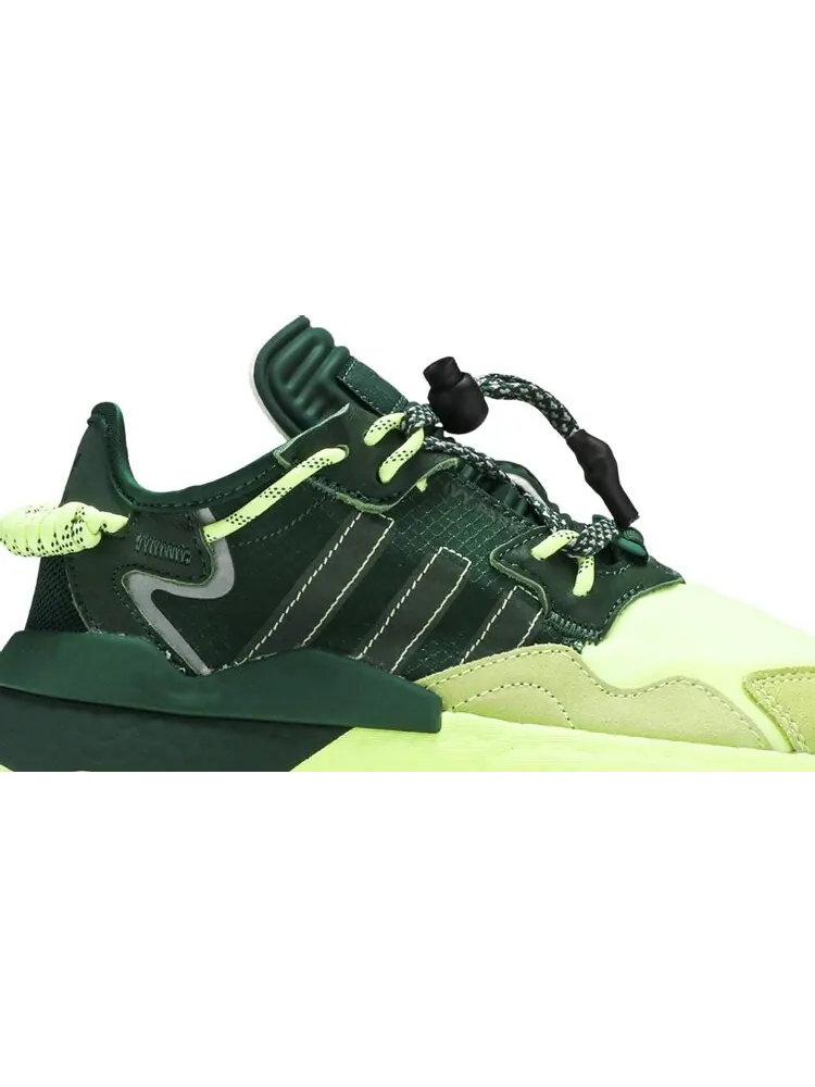 Кроссовки Adidas Ivy Park x Nite Jogger 'Dark Green' — изображение 2 из 8, зеленый