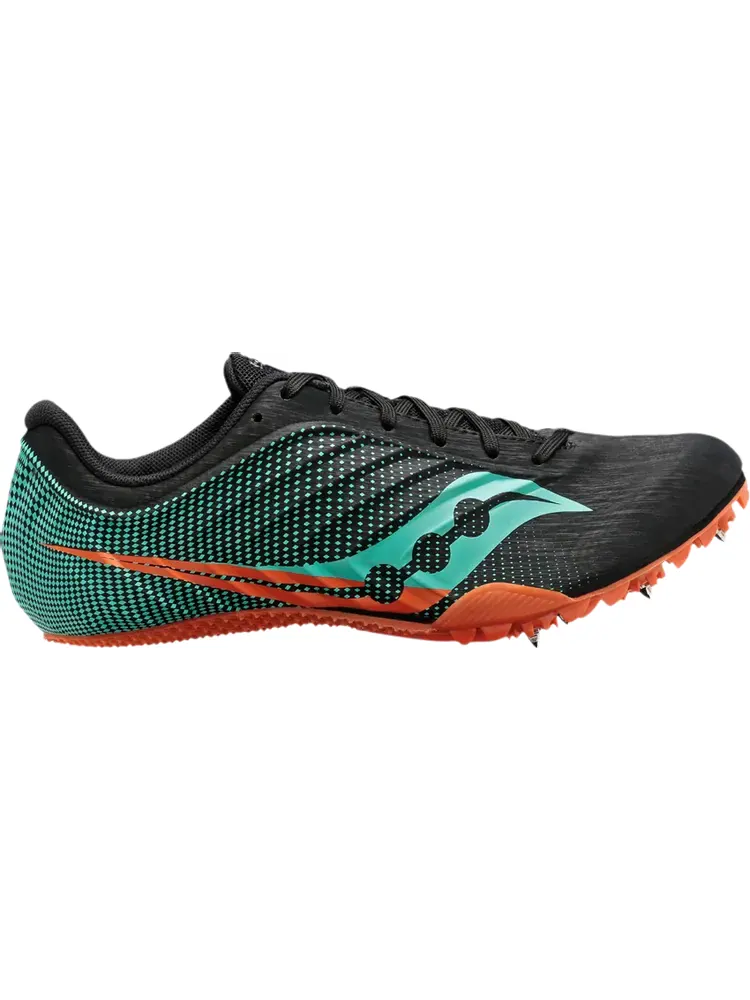 Кроссовки Saucony Spitfire 5 Black Cool Mint — изображение 1 из 1, черный