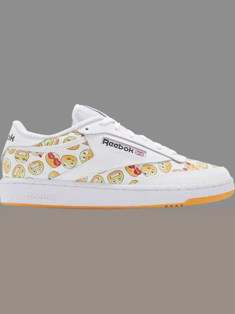Кроссовки club c 85 'emoji' Reebok — изображение 1 из 1, белый