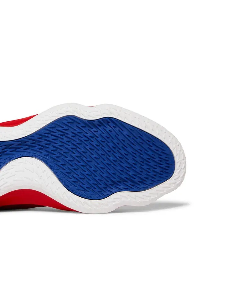 Кроссовки adidas Dame 7 Team 'Kansas Jayhawks' — изображение 6 из 9, красный