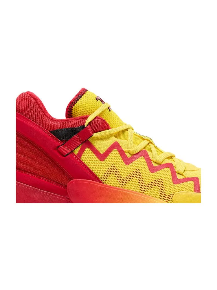 Кроссовки Adidas D.O.N. Issue #2, Louisville Cardinals — изображение 2 из 8, желтый