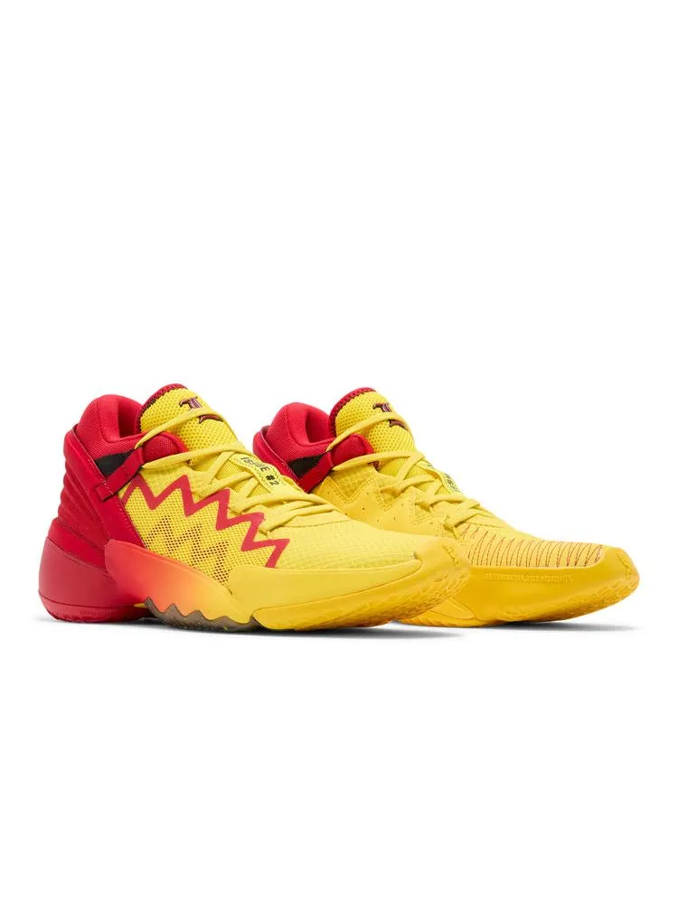 Кроссовки Adidas D.O.N. Issue #2, Louisville Cardinals — изображение 8 из 8, желтый
