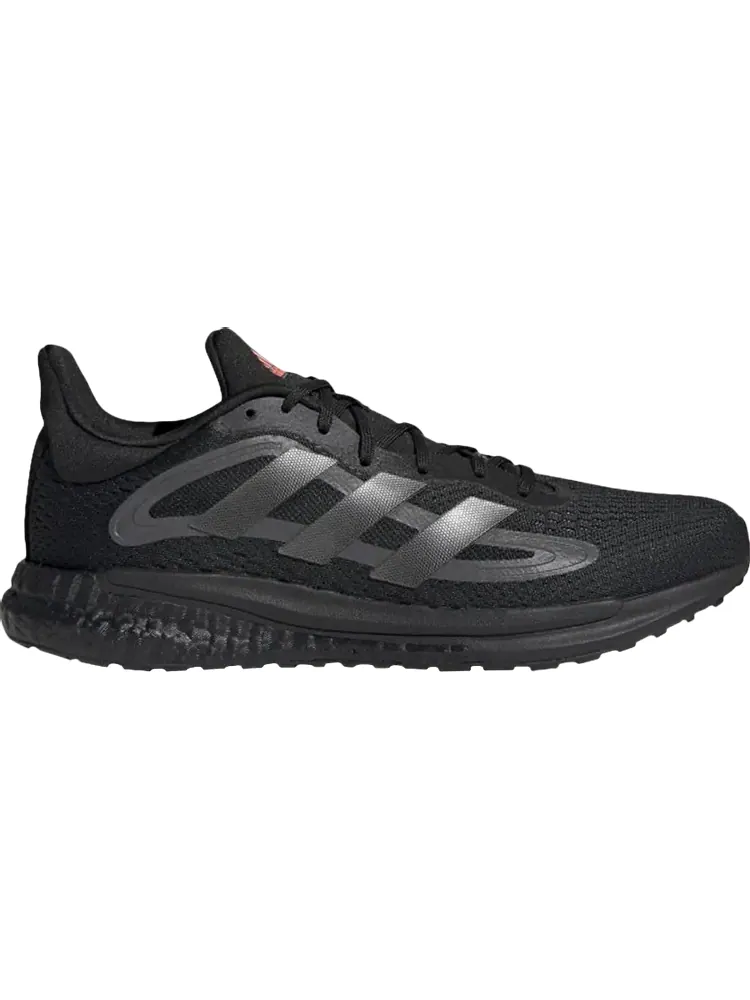 Кроссовки Adidas SolarGlide 4 'Black Night Metallic' — изображение 1 из 1, черный