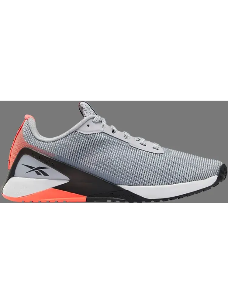Кроссовки wmns nano x1 grit 'grey orange flare' Reebok — изображение 1 из 1, серый