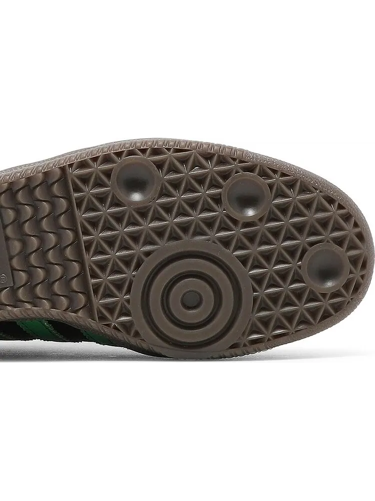 Кроссовки Adidas Wales Bonner x Samba 'Black Green' — изображение 5 из 8, черный