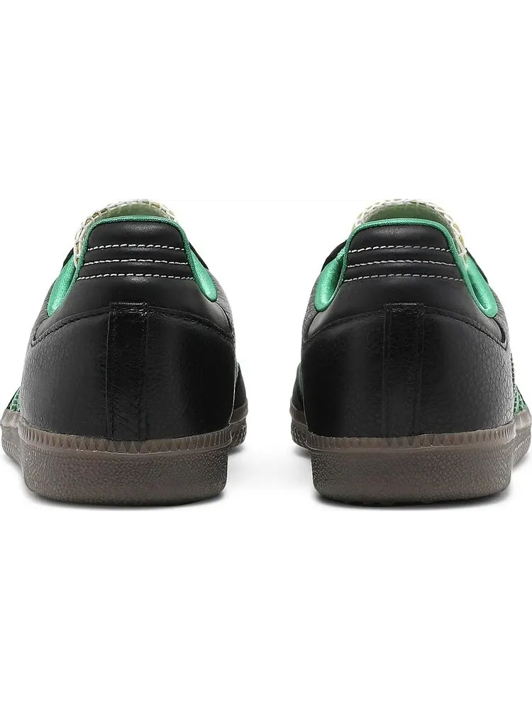 Кроссовки Adidas Wales Bonner x Samba 'Black Green' — изображение 6 из 8, черный