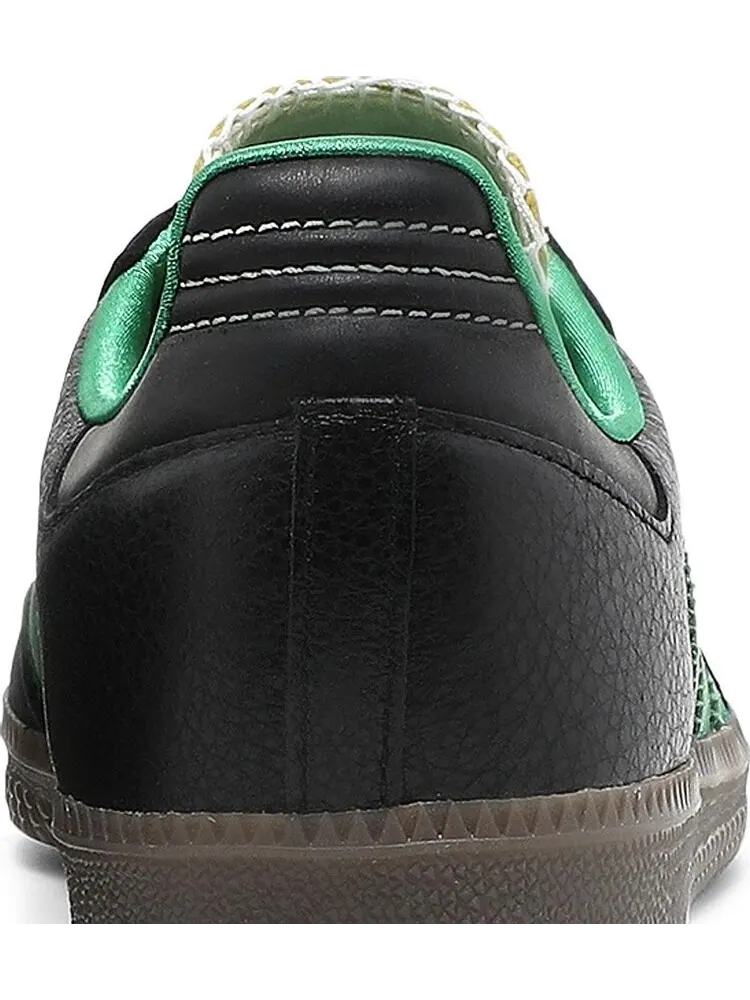 Кроссовки Adidas Wales Bonner x Samba 'Black Green' — изображение 7 из 8, черный
