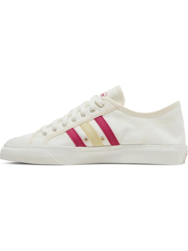Кроссовки Adidas Wales Bonner x Nizza Low 'Cream White Scarlet' — изображение 3 из 8, бежевый