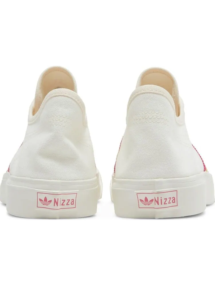 Кроссовки Adidas Wales Bonner x Nizza Low 'Cream White Scarlet' — изображение 6 из 8, бежевый