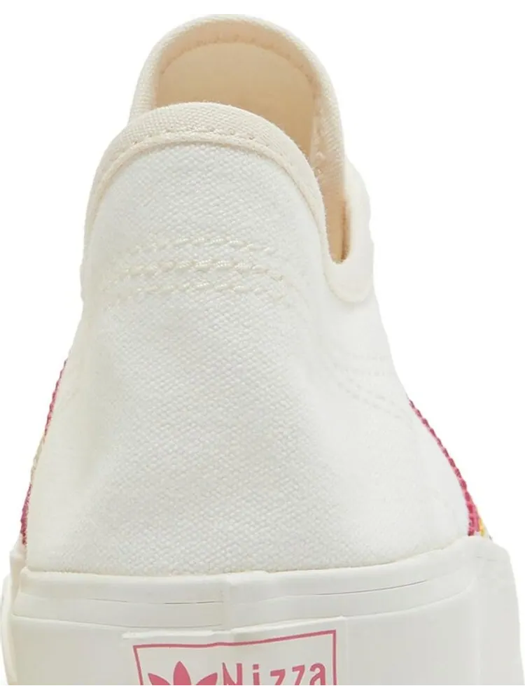 Кроссовки Adidas Wales Bonner x Nizza Low 'Cream White Scarlet' — изображение 7 из 8, бежевый