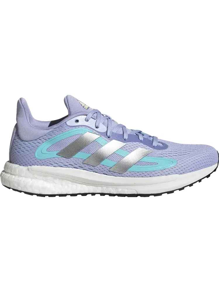 Кроссовки Adidas Wmns SolarGlide 4 ST 'Violet Tone Silver Metallic' — изображение 1 из 1, фиолетовый