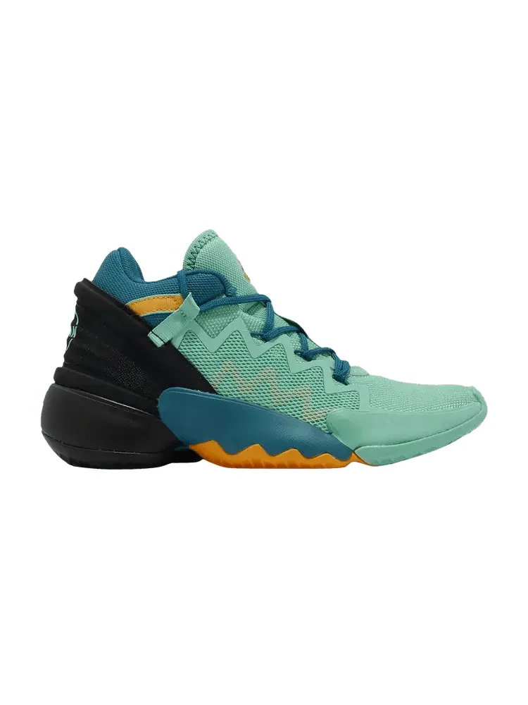 Кроссовки Adidas D.O.N. Issue #2 J, Avatar Pack - Active Mint — изображение 1 из 1, зеленый
