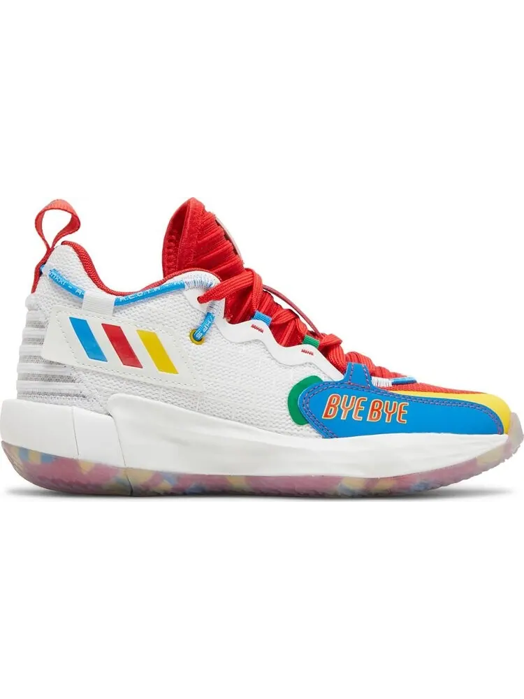 Кроссовки Adidas LEGO x Dame 7 EXTPLY Big Kid 'Bye Bye' — изображение 1 из 8, мульти