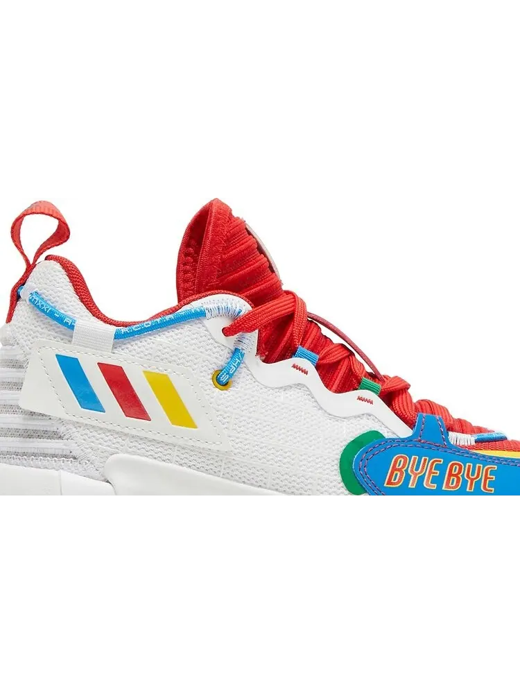 Кроссовки Adidas LEGO x Dame 7 EXTPLY Big Kid 'Bye Bye' — изображение 2 из 8, мульти