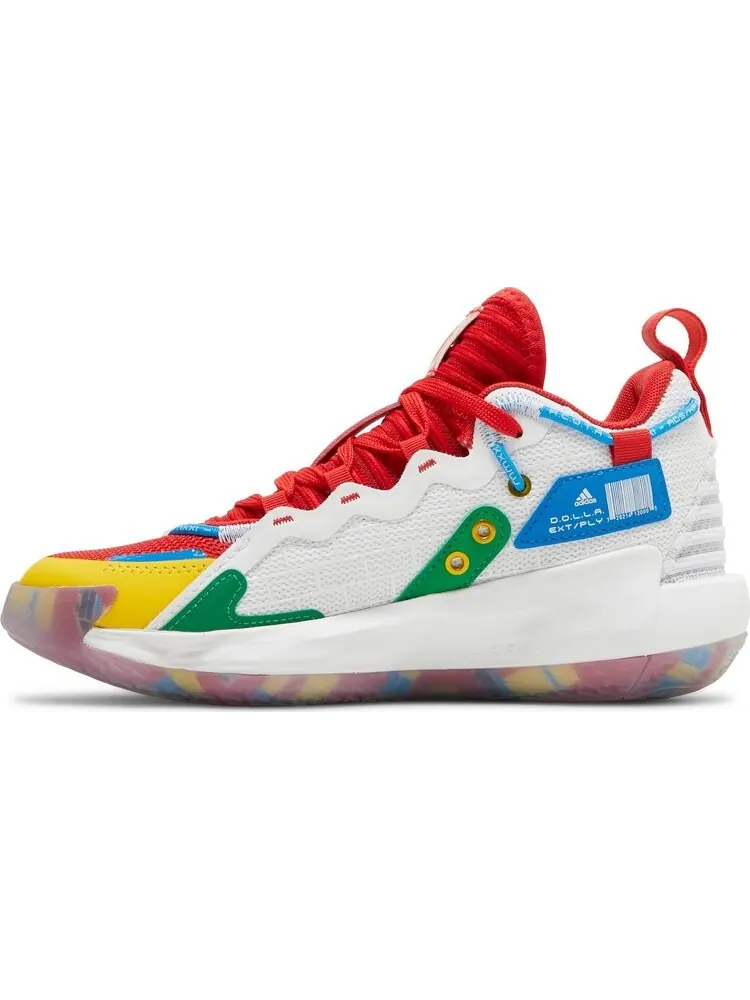 Кроссовки Adidas LEGO x Dame 7 EXTPLY Big Kid 'Bye Bye' — изображение 3 из 8, мульти