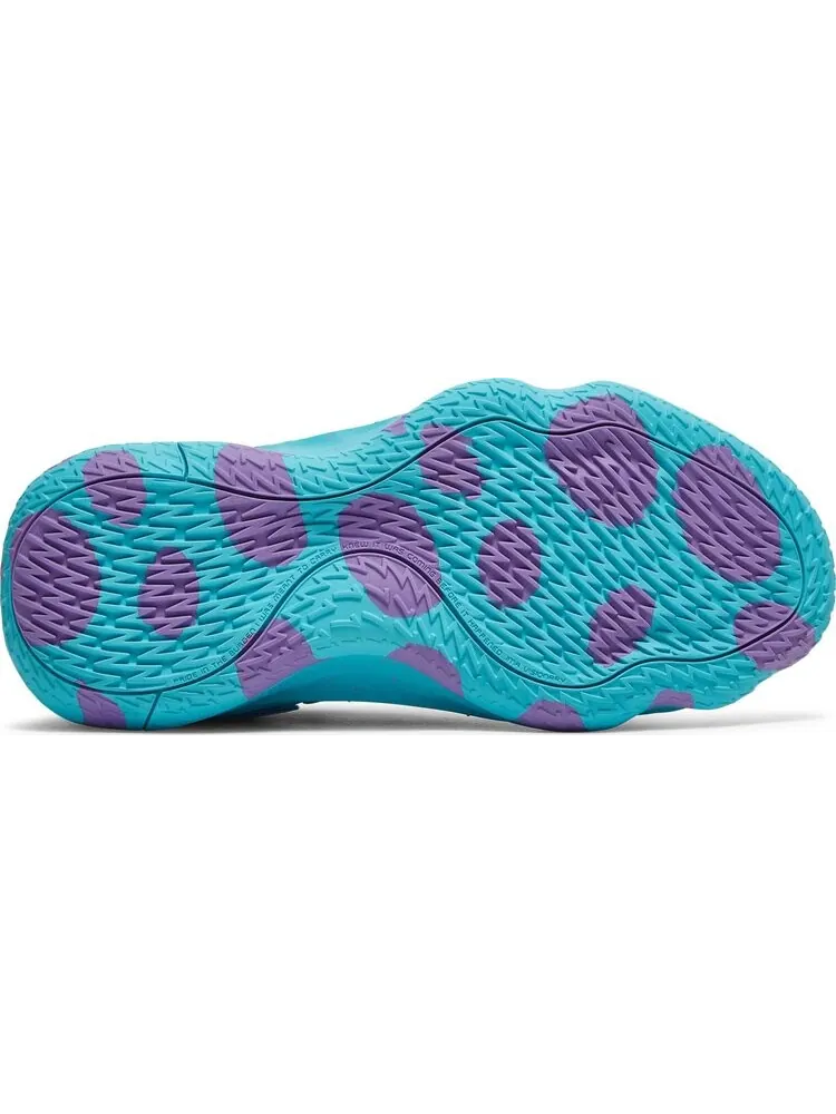 Кроссовки Adidas Monsters Inc. x Dame 7 EXTPLY Big Kid 'Sulley' — изображение 4 из 8, синий