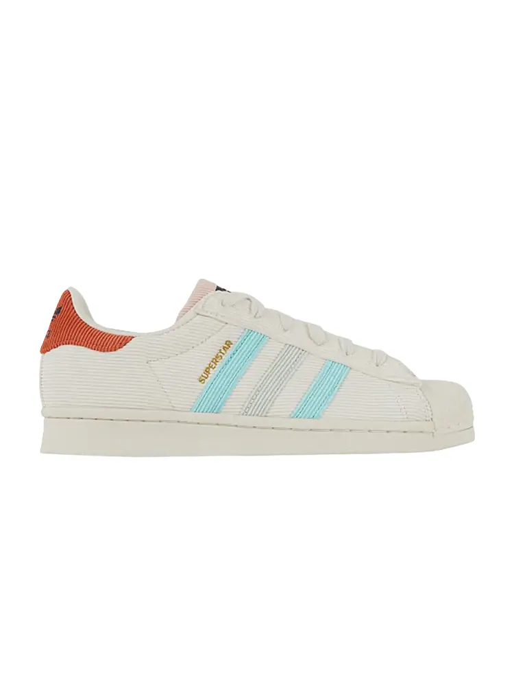 Кроссовки adidas Superstar 'White Brick Red Blue' — изображение 1 из 1