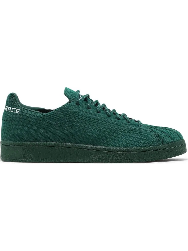 Кроссовки Adidas Pharrell x Superstar Primeknit Unisex — изображение 1 из 8, зеленый