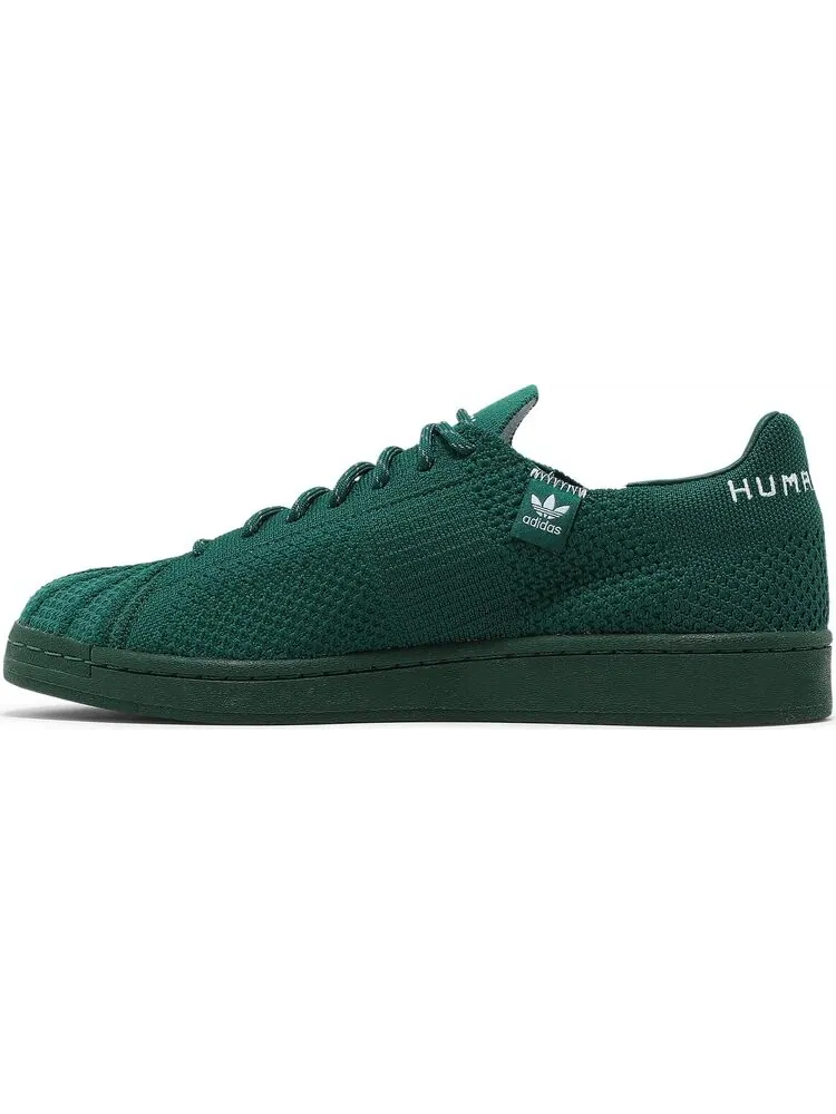 Кроссовки Adidas Pharrell x Superstar Primeknit Unisex — изображение 3 из 8, зеленый