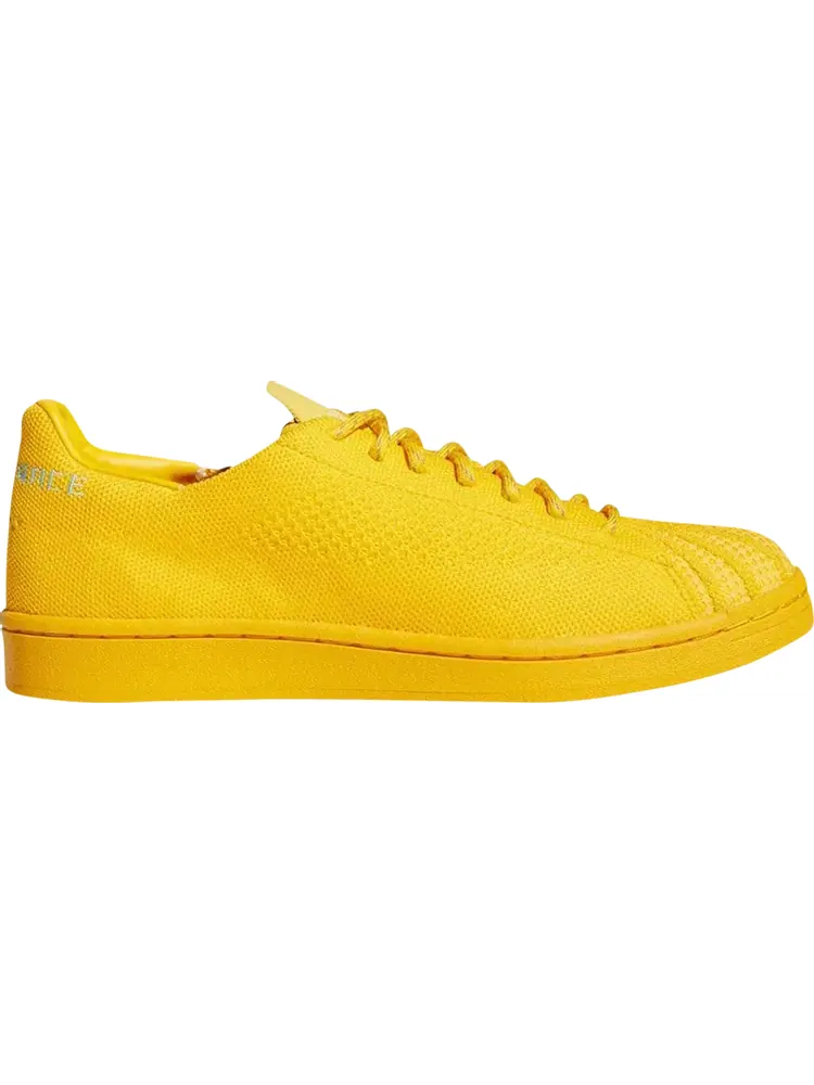 Кроссовки Adidas Pharrell x Superstar Primeknit 'Gold' — изображение 1 из 1, золото