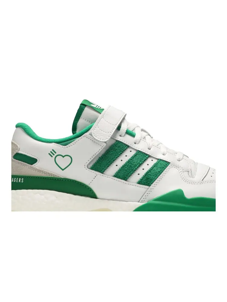 Кроссовки Human Made x Forum Low 'Green' — изображение 2 из 8, зеленый